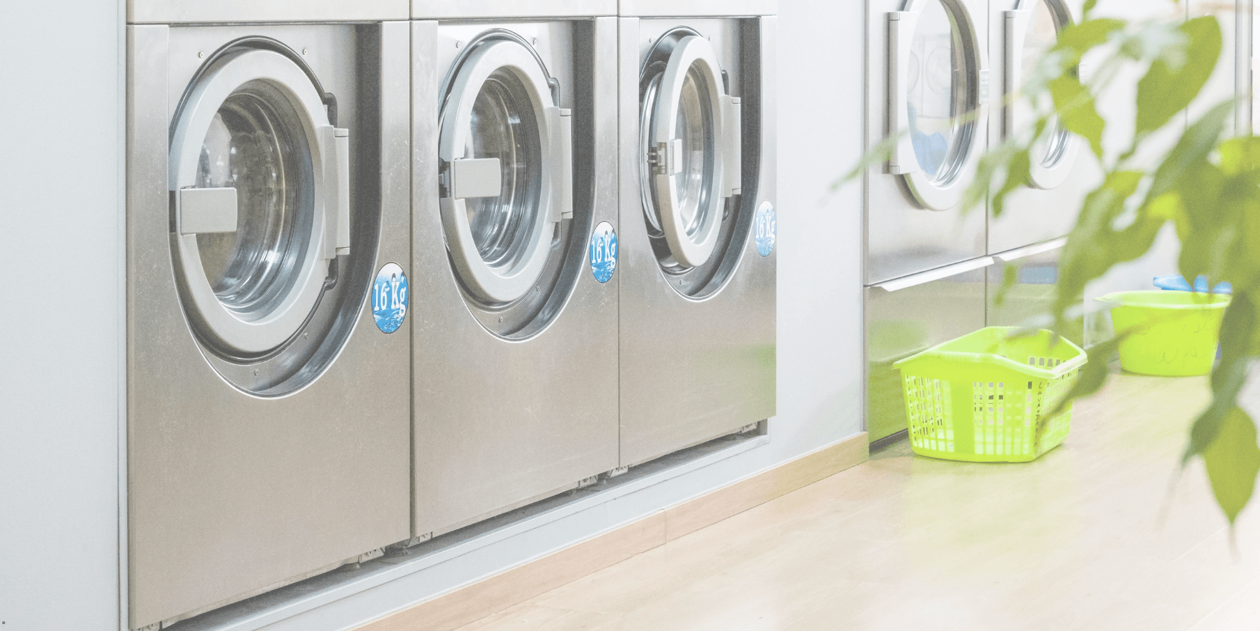 Laundry service background